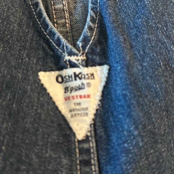 Osh Kosh shorts overalls size 6 BRAND NEW - Picture 6 of 7